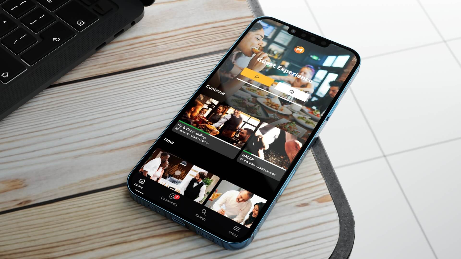 mobile friendly training solution non desk workers