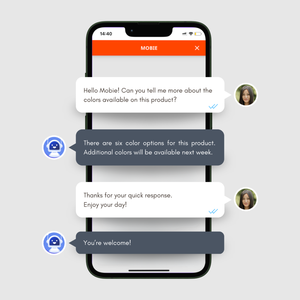 Mobie - AI chatbot