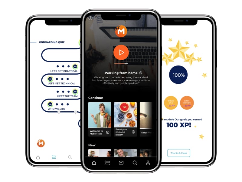 MobieTrain piattaforma di microlearning mobile